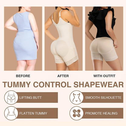 Tight Butt Lifting Seamless Shapewear Women'S Lightweight Non-Marking Body Shaping Underwear