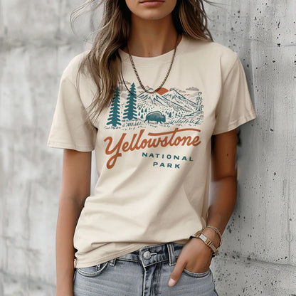 Yellowstone t-shirts women designer streetwear tshirt female anime 2000s clothes