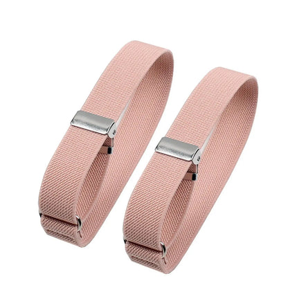 Men Business Elastic Adjustable Shirt Sleeve Garter Strap Arm Band Sleeve Bracelet Anti-Slip Cuff Holder Armband