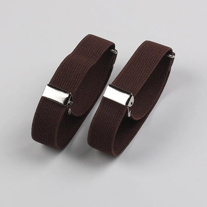 Men Business Elastic Adjustable Shirt Sleeve Garter Strap Arm Band Sleeve Bracelet Anti-Slip Cuff Holder Armband