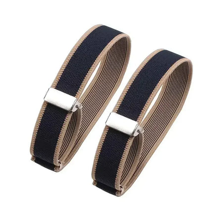 1Pair Elastic Armband Shirt Sleeve Holder Women Men Fashion Adjustable Arm Cuffs Bands for Party Wedding Clothing Accessories