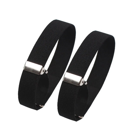 Men Business Elastic Adjustable Shirt Sleeve Garter Strap Arm Band Sleeve Bracelet Anti-Slip Cuff Holder Armband