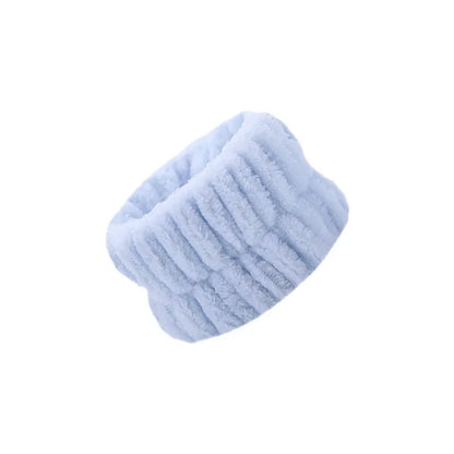 2pcs Flannel Hand Face Wash Cuff Anti-wetting Oversleeves Sports Sweat-wiping Sweat-absorbing Wristband Bathroom Accessories