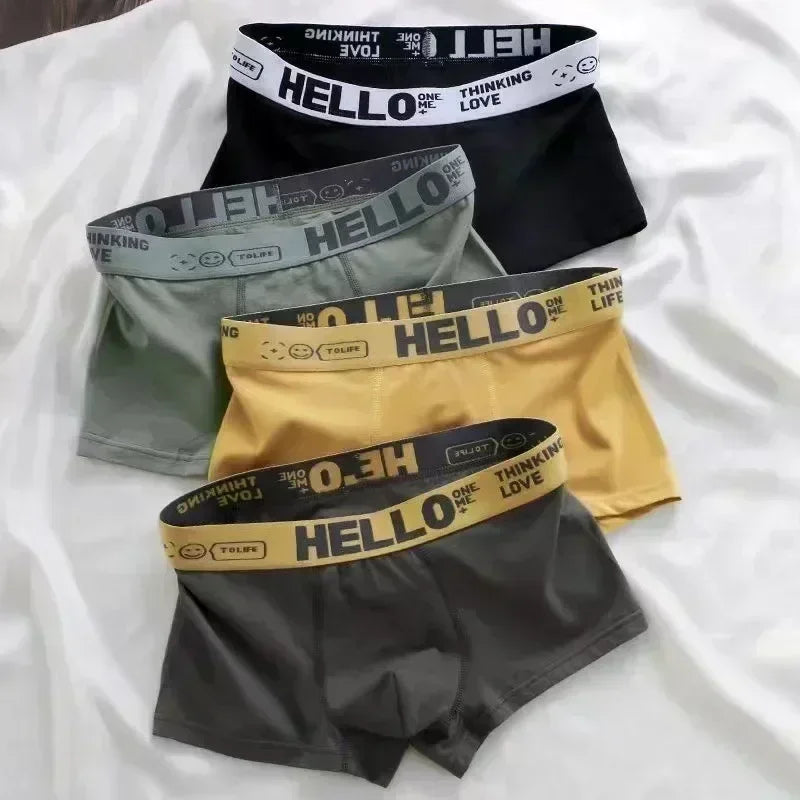 Men's Underwear Boxers Soft Comfortable Breathable Sports Shorts Boxer Underpants Soft Comfortable Male Panties